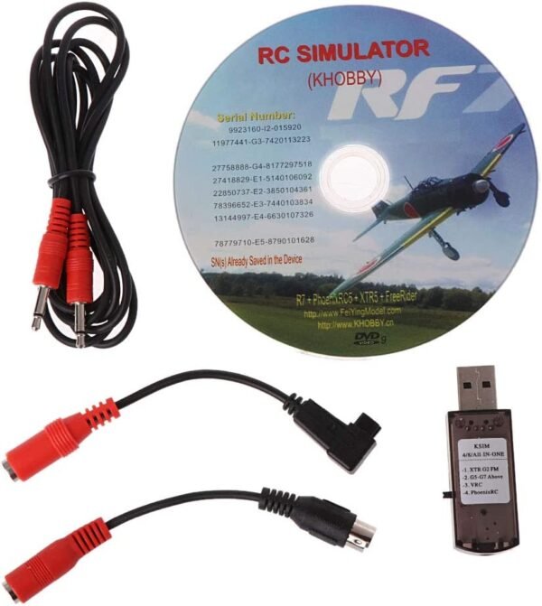 Phoenix 5.0 G5 G7 Flight Simulator 22 in 1 Flight Simulator for Flysky FS-I6 FS-TH9X FS-T6 of RC Airplane Quadcopter - Image 4
