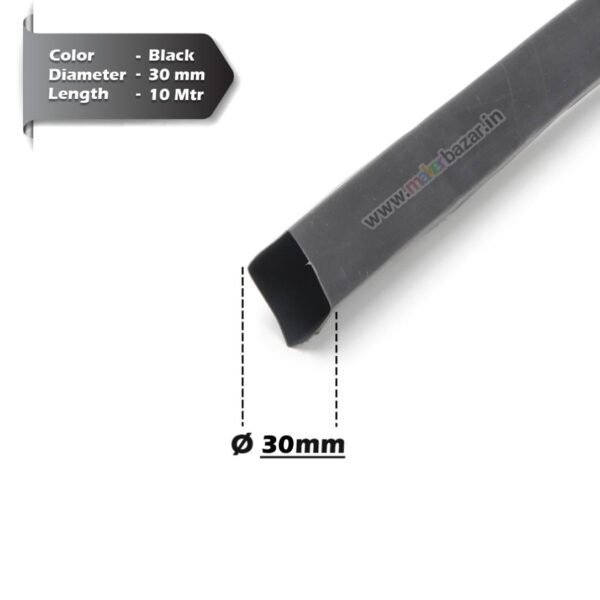 Heat Shrink Sleeve Tube - Black - Image 42