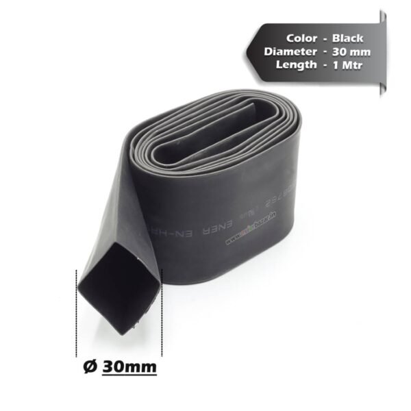 Heat Shrink Sleeve Tube - Black - Image 41