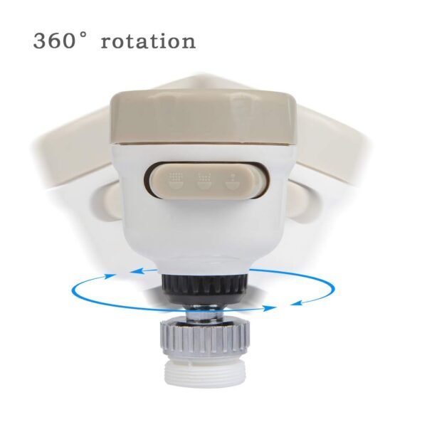 3 Modes Position Kitchen Splash Shower Faucet Sprinkler Water Saver Filter - Image 4