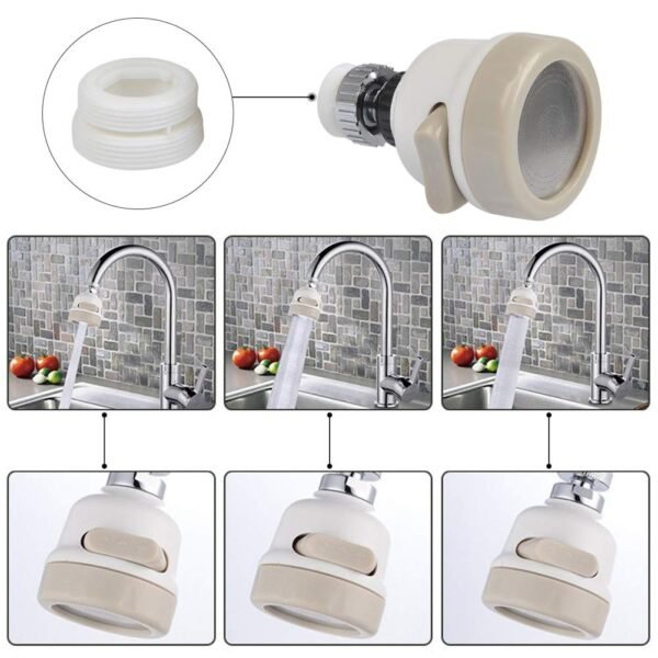 3 Modes Position Kitchen Splash Shower Faucet Sprinkler Water Saver Filter - Image 3
