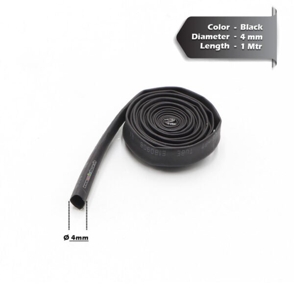 Heat Shrink Sleeve Tube - Black - Image 11