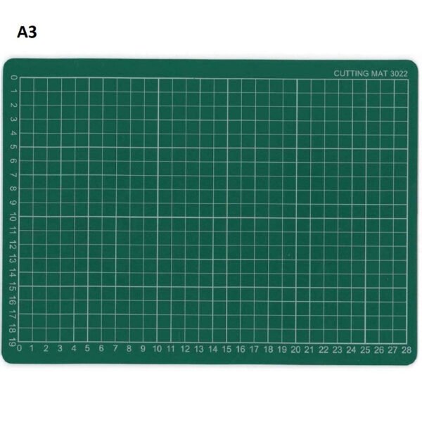 Flexible Cutting Mat, Self-Healing, 5 Layered, Marked with Pattern and Grids (Green) - Image 2