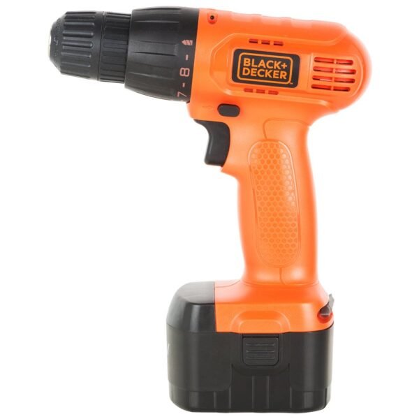 Black & Decker: CD121K50 12V Cordless Keyless Chuck Drill Driver Kit and 50 Accessories Kitbox - Image 8