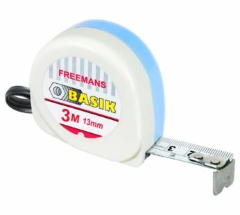 Freemans: Basik BKC313 3mX13mm Steel Measuring Tape