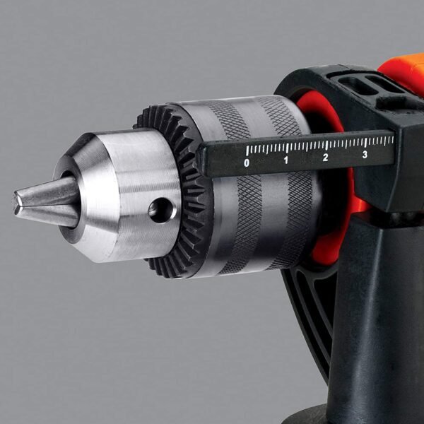 Black & Decker: HD555K50 550W 13mm Variable Speed Reversible Impact Drill Kit with 50 Accessories Kitbox - Image 7