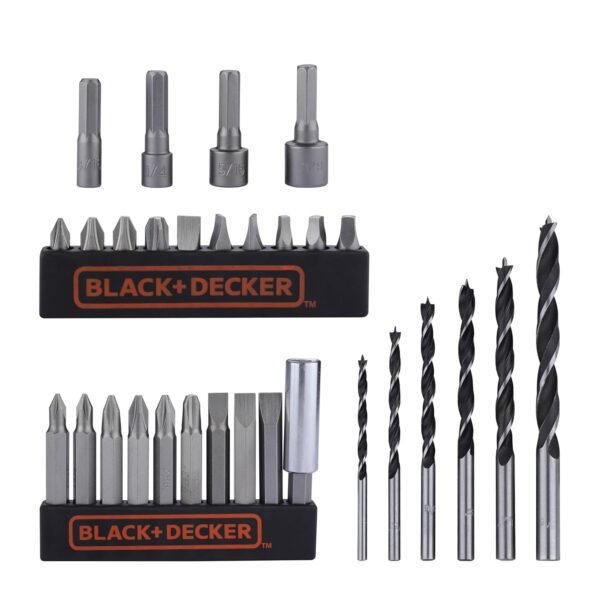Black + Decker: LD120VA 20V MAX POWER CONNECT Li-Ion Cordless Drill/Driver Set - Image 2