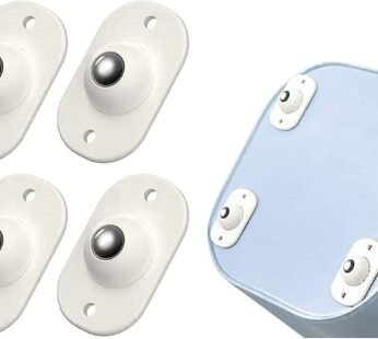 4 Piece Self Adhesive 360 Degree Mini Swivel Casters Wheels