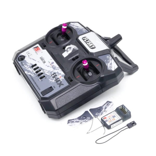 FlySky FS-i4X 2.4GHz 4CH AFHDS R/C Transmitter + FS-A6 Receiver - Image 8