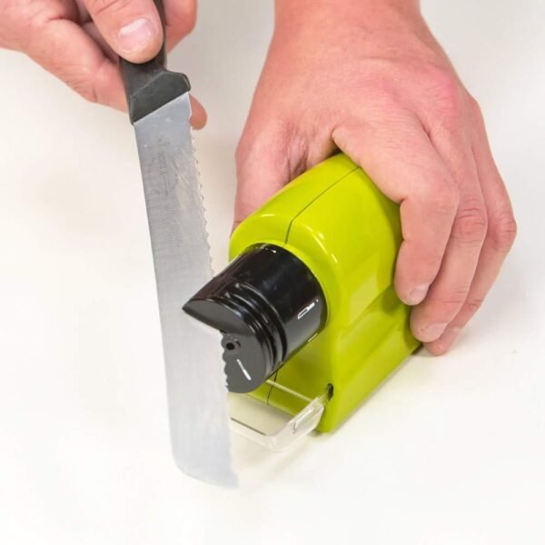 Cordless Electric Knife/ Blade Sharpener with Catch Tray - Image 7