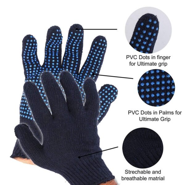 Cotton Polyester Maker's Work Gloves (Pair) - Image 2