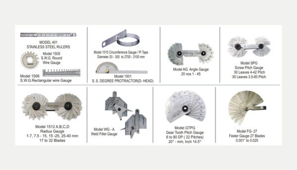 Kristeel: 1505 S.W.G Wire Gauge Heavy-Duty Measuring Wheel (01-31) - Image 3