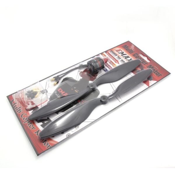 EMAX: MT2213 935KV Brushless DC Motor for Drone – Red Cap (CCW) With 1045 Propeller Combo - Image 2