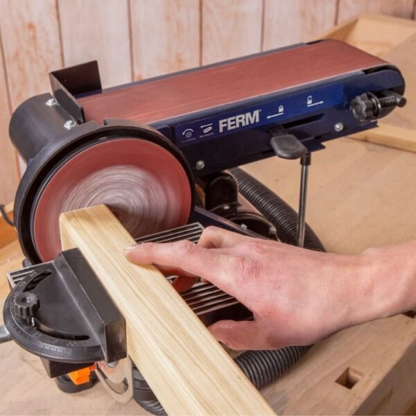 Ferm: Bench Sander with Mitre Guide - Image 6
