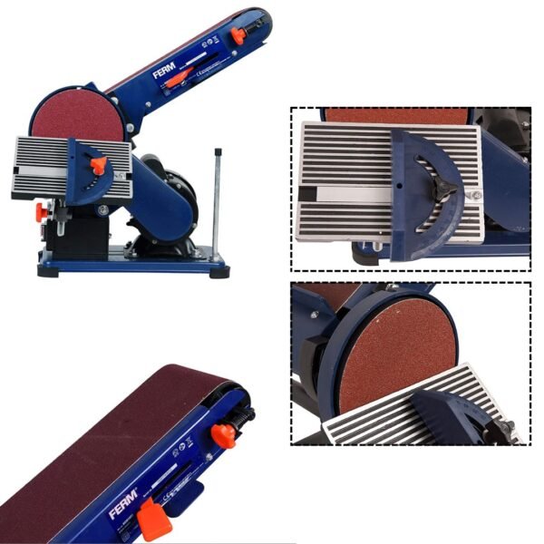Ferm: Bench Sander with Mitre Guide - Image 3