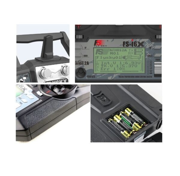 Flysky FS-i6X 2.4GHz 6CH AFHDS 2A RC Transmitter With FS-iA10B 2.4GHz 10CH Receiver - Image 3
