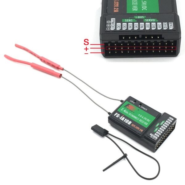 Flysky FS-i6X 2.4GHz 6CH AFHDS 2A RC Transmitter With FS-iA10B 2.4GHz 10CH Receiver - Image 5