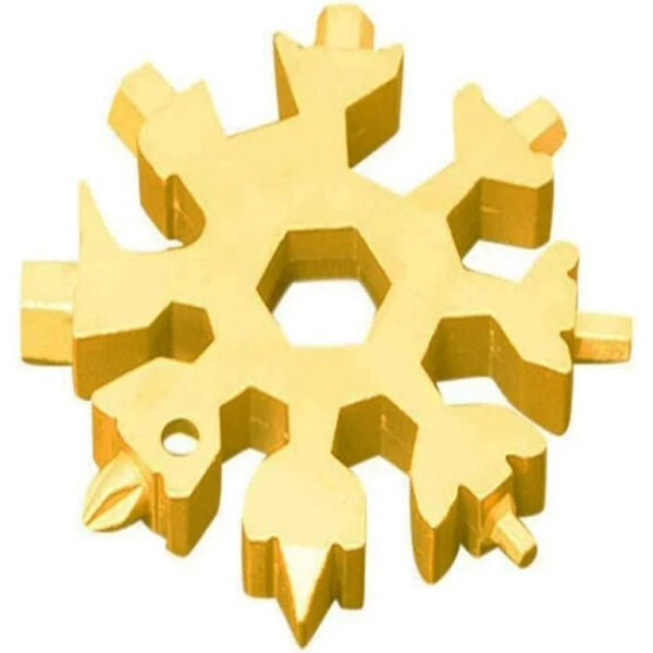 18 in 1 Snowflake Portable Spanner Multi-Tool Hex Wrench - Image 2