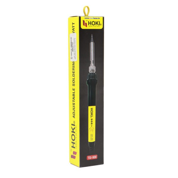 Hoki: 908 Temperature Controlled 60W Soldering Iron with Pointed Tip - Image 5