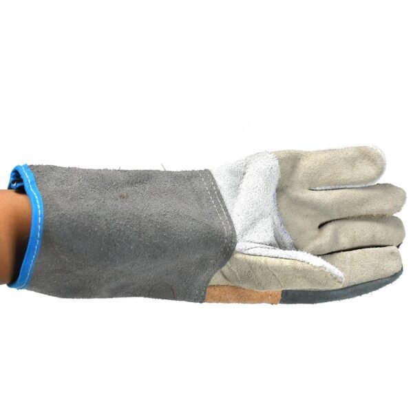 Industrial Heavy Duty Welding Leather Glover with Inner Lining (1 Pair) - Image 4