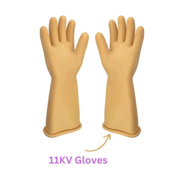 Industrial 11KV Electrical Safety Rubber Gloves - Image 3