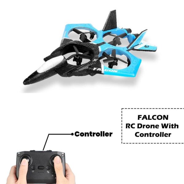 LH-X72S RC Fighter Drone With Remote - Image 4