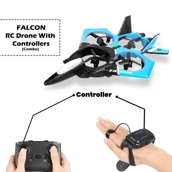 LH-X72S RC Fighter Drone With Remote - Image 6