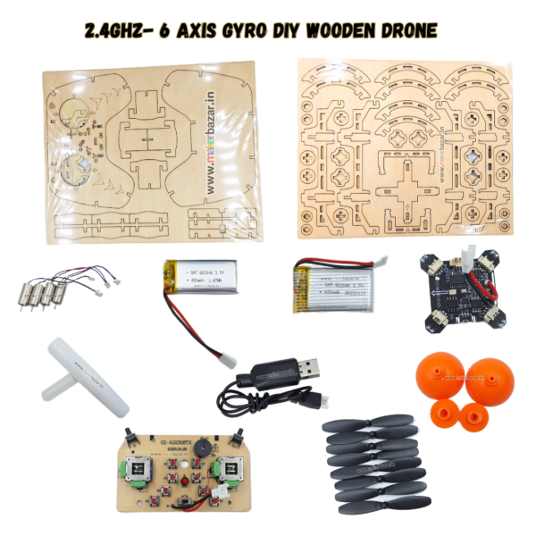 YYW Four-Axis Assembly DIY Scientific Education Quadcopter - Image 2