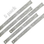 Generic: Stainless Steel Ruler Metal Scale 12inch/ 30cm - Image 6