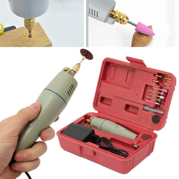 Mini Electric DIY Drill Machine for Grinding/ Engraving/ Polishing - Image 4