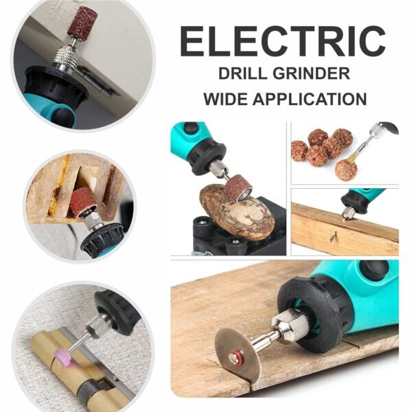 252-Pieces Multifunctional Mini Rotary Die Grinder Kit - Image 3