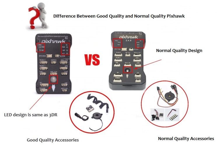Pixhawk 2.4.8 good quality vs Normal quality