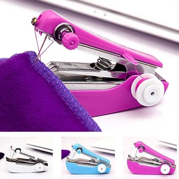 Portable Mini Lightweight Cordless Hand-Operated Manual Stapler Size Tailoring Sewing Stitch Machine - Image 7