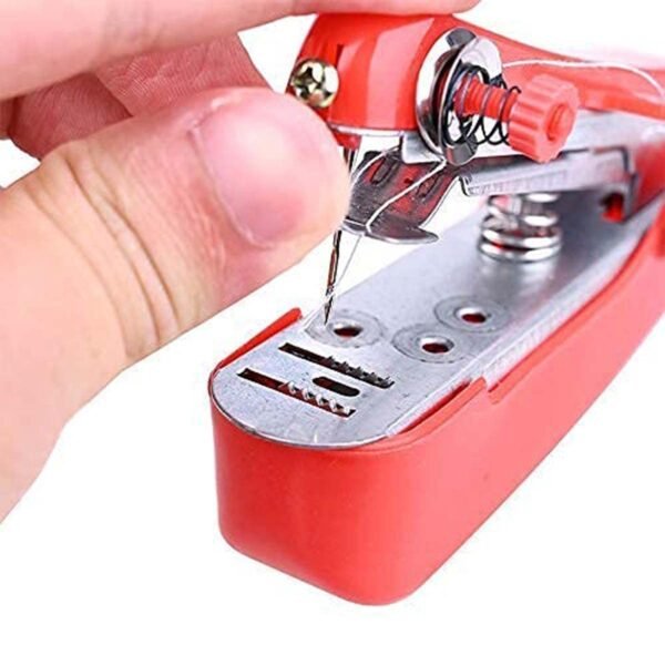Portable Mini Lightweight Cordless Hand-Operated Manual Stapler Size Tailoring Sewing Stitch Machine - Image 5