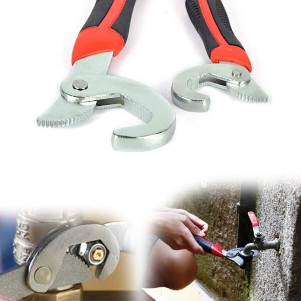 Adjustable Universal Quick Snap N Grip Wrench Spanner Set Tools - Image 6