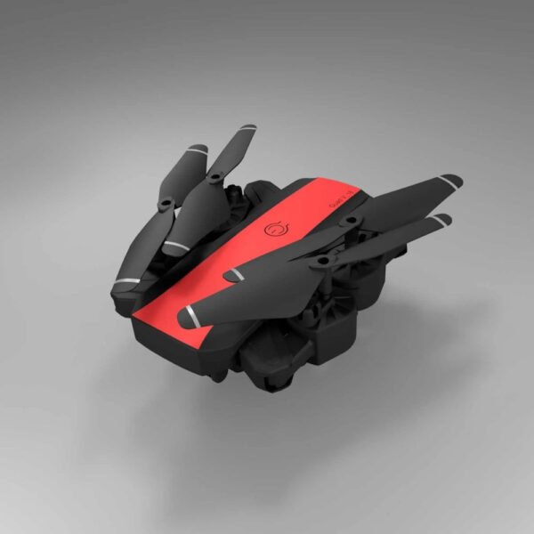 Quad: V_18 Foldable Quadcopter | WiFi 480P FPV Dual Camera | Position Locking Drone | Random Colour - Image 3