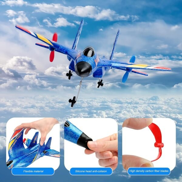 SU-27 2.4GHZ RC Air Plane Glider Remote Control EPP Fixed Wing Aircraft - Image 3