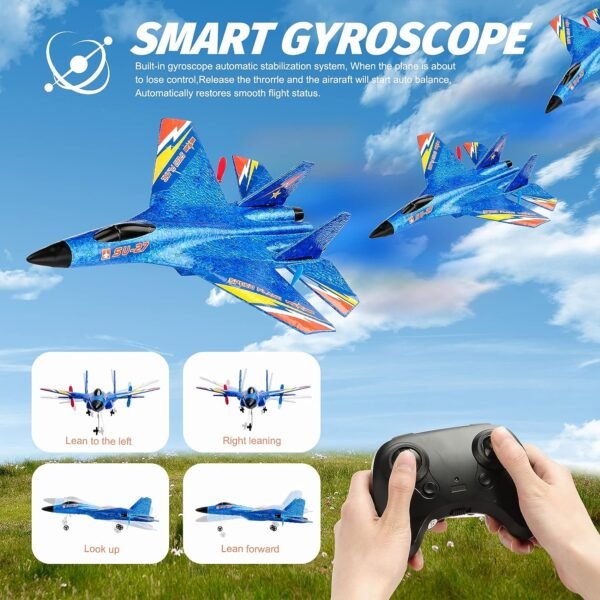 SU-27 2.4GHZ RC Air Plane Glider Remote Control EPP Fixed Wing Aircraft - Image 4