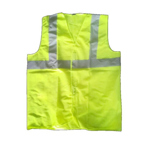 Generic: Reflective Tape Safety Jacket - Green - Image 5