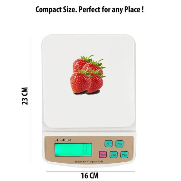 SF-400A 10kg Digital Weighing Scale for DIY/Home Use - Image 3