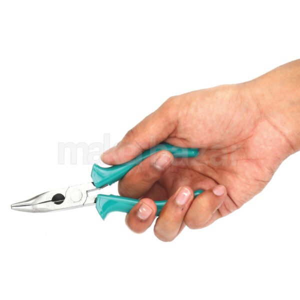 Taparia: BN-06 Bent Nose Pliers (Econ) Insulated With Thick C.A Sleeve 165mm/6.4inch - Image 2