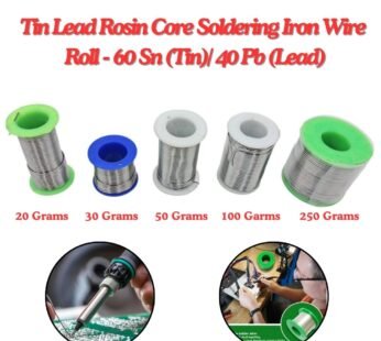 Tin Lead Rosin Core Soldering Iron Wire Roll – 60 Sn (Tin)/ 40 Pb (Lead)