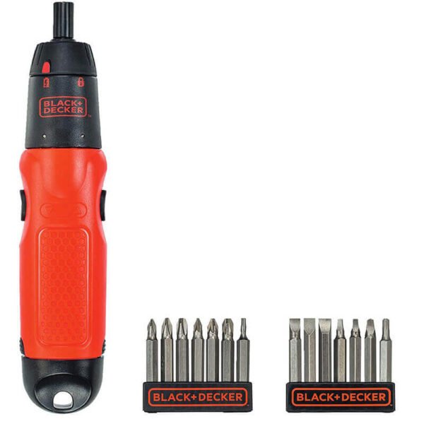 Black & Decker: A7073 AA Cells Powered Screwdriver Set - Image 2