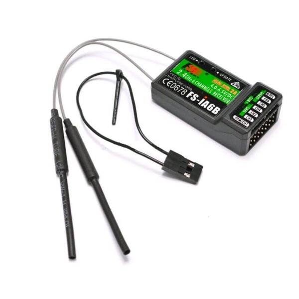 FlySky FS-i6 2.4G 6CH PPM RC Transmitter With FS-iA6B Receiver - Image 5