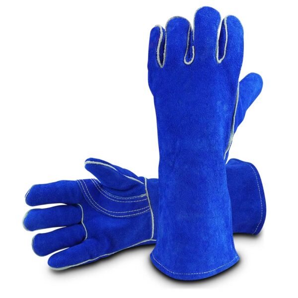 Protective Durable Heat Resistant Welding Gloves (Pair) - Image 2