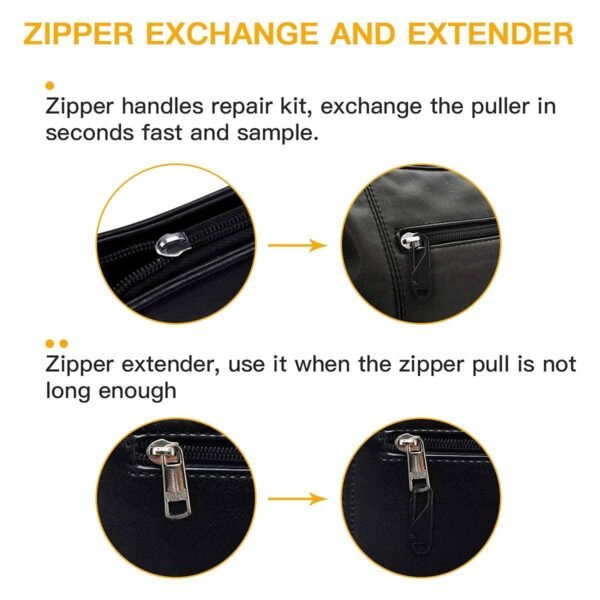 Zipper Pull Replacement Pull Tab Slider - Image 4