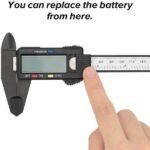 Digital Vernier Caliper Plastic Body 150mm/6Inch with Blister Packaging - Image 4