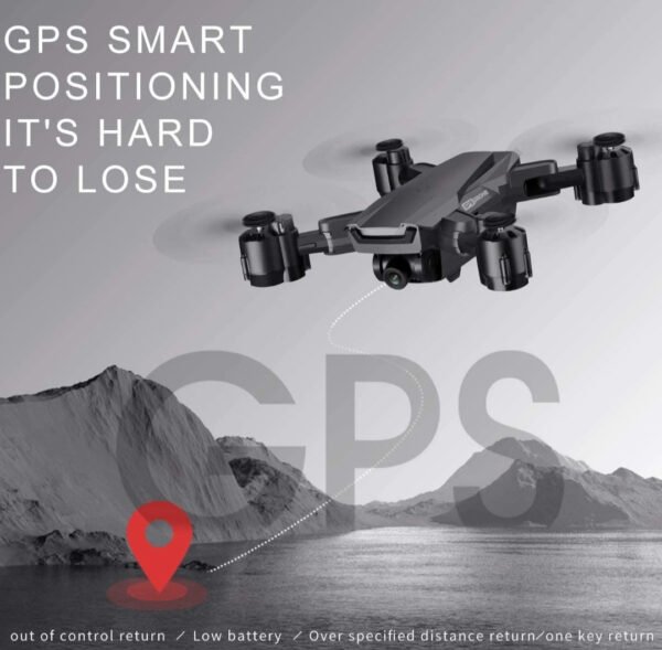 Pioneer: GD-118 Professional Foldable Drone Wifi Fpv Mavic 4k HD Camera With Remote Control - Image 6