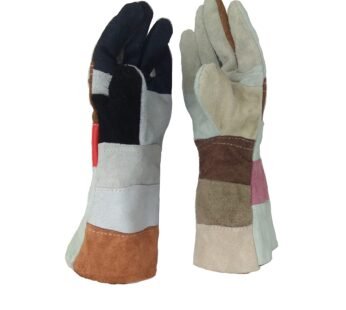 Industrial Heavy Duty Welding Leather Glover with Inner Lining (1 Pair)