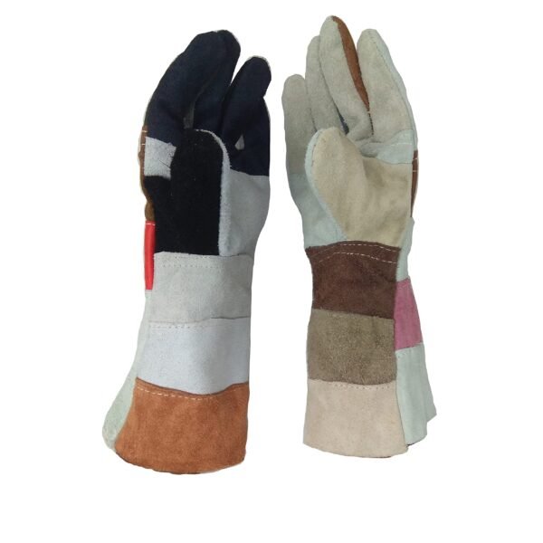 Industrial Heavy Duty Welding Leather Glover with Inner Lining (1 Pair)